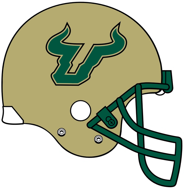 South Florida Bulls 2003-Pres Helmet Logo iron on transfers for fabric